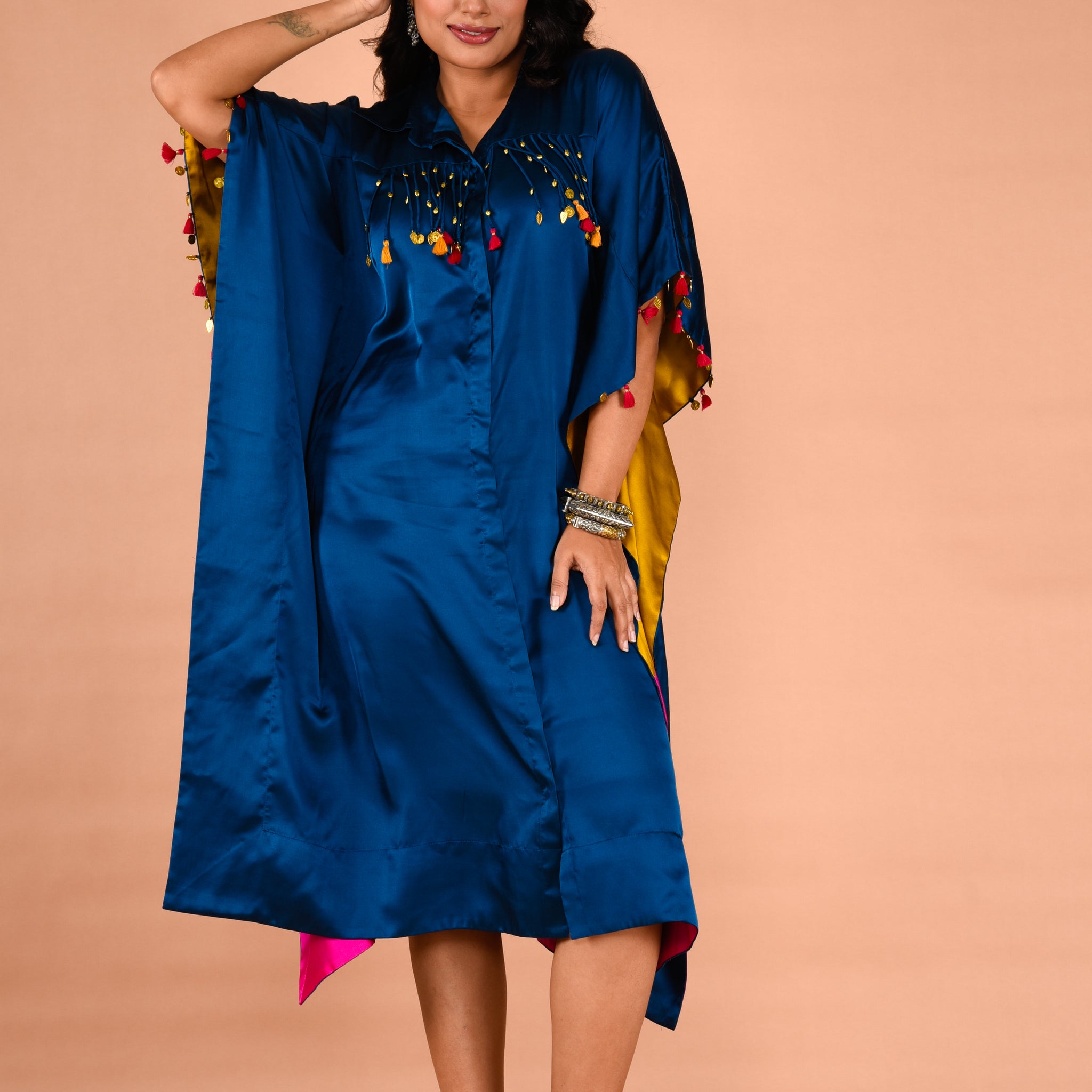 Shirt Styled kaftan dress