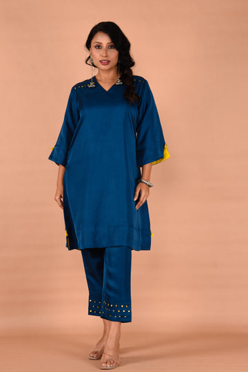 Two piece Co-Ord set with coin detailing