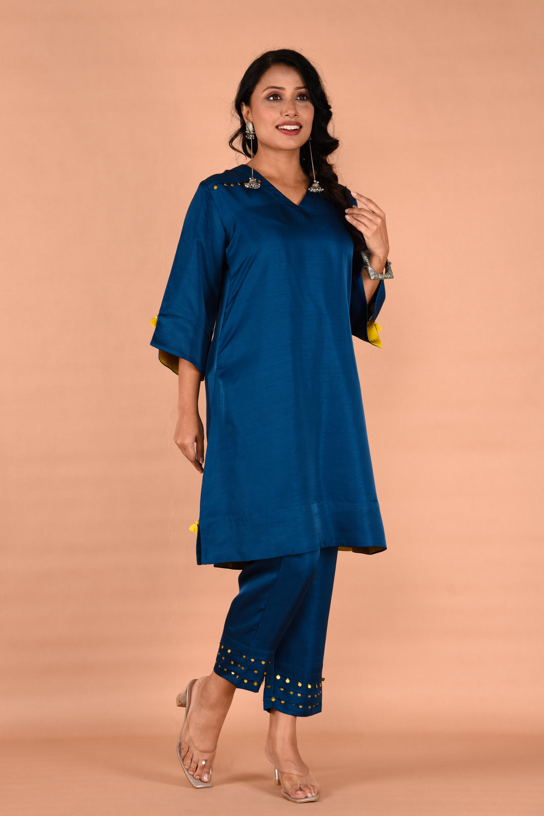 Two piece Co-Ord set with coin detailing